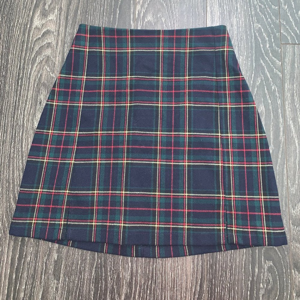 Brandy Melville Plaid Cara Skirt